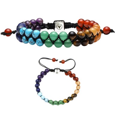 Yoga Stone Beads Bracelets Meditation Relax Anxiety Bangle