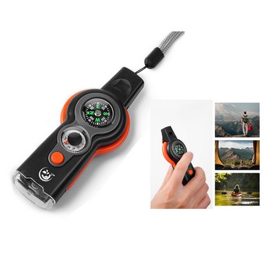 7 In 1 Loud Survival Whistle