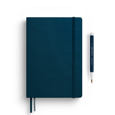 A5 Medium Softcover Notebook - Deep Sea, Ruled Pages