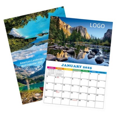 2025 Landscape Wall Calendar