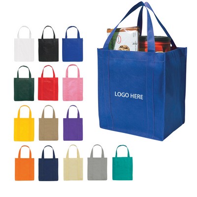 Large Non-Woven Grocery Tote Bag