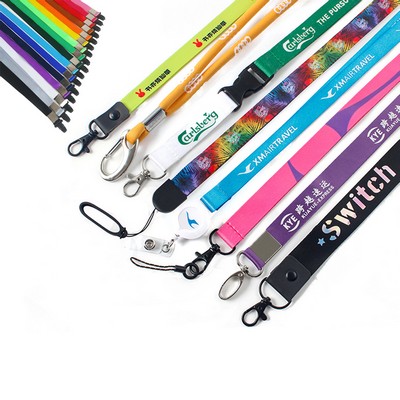 Polyester Sublimation Lanyard