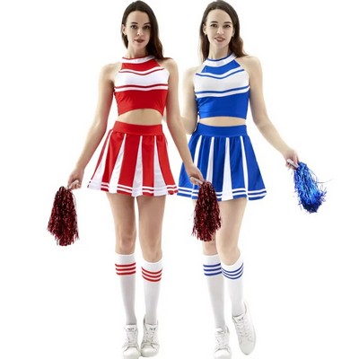 Mock Neck Cheerleading Uniform