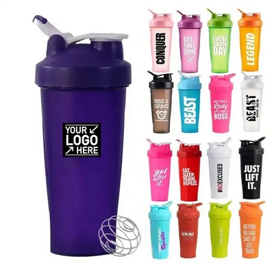 Shaker Bottles for Protein Mixes 20oz