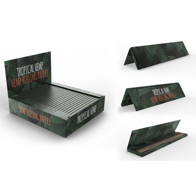 King Size Hemp Rolling Papers – Full Custom Booklets