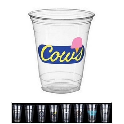 12oz Clear Plastic PET Coffee Cups