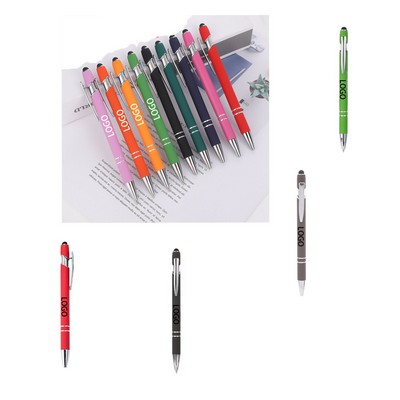 Executive Aluminum Spin Top Stylus Pen