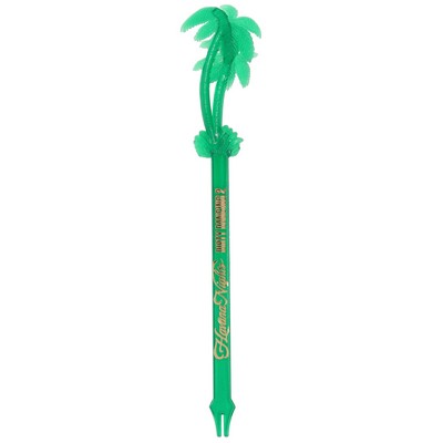 6.5" Palm Tree Stirrer with 1 Color Imprint