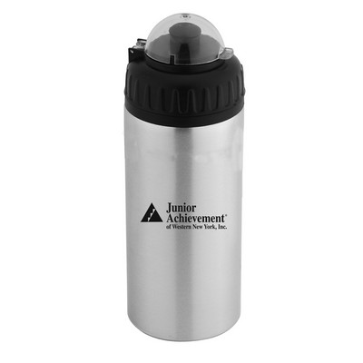 20 Oz. Aluminum Bottle with Push-Pull Cap