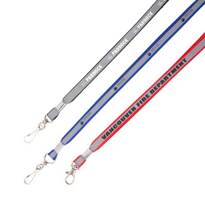 1/2" Reflective Lanyard