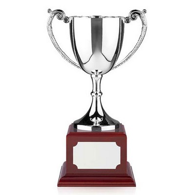 8" Swatkins Endurance Nickel Plated Cup Award