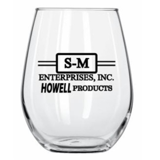 11.75 Oz. Stemless Wine Glass