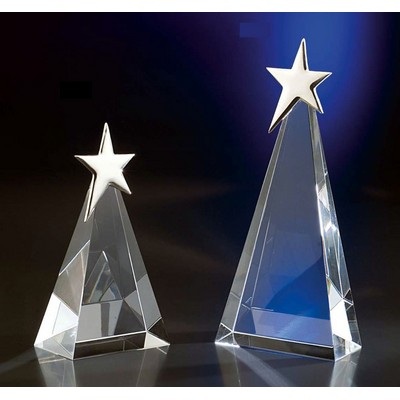 Show Time Optic Crystal Award (4"x9½")