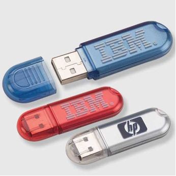 Mini USB Flash Drive w/Key Chain (16 GB)