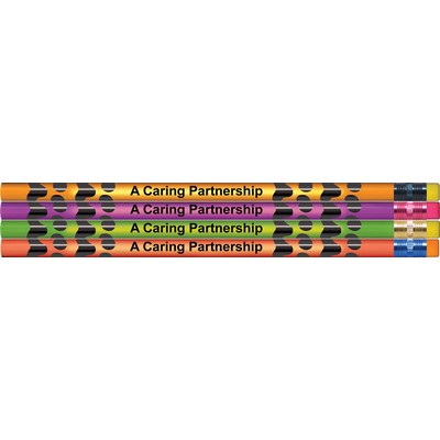 Assorted Large Paw Print Heat Activated Color Changing Pencils