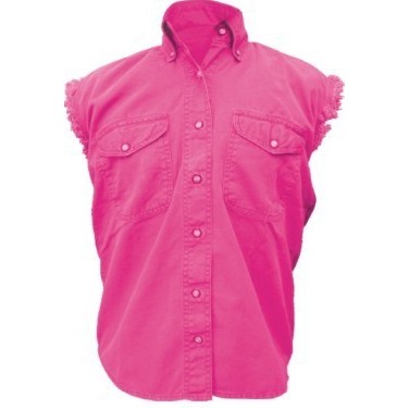 Pink Ladies Sleeveless Shirt