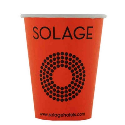 10 Oz. Large Run Flexography (Flexo) Printed Paper Hot Cups