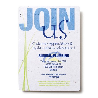 Seed Paper Invitation