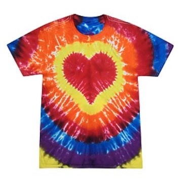 Colortone Adult Heavyweight Cotton Awareness Tie-Dyed T-Shirt