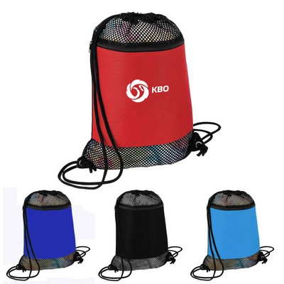 All Purpose Mesh Drawstring Bag