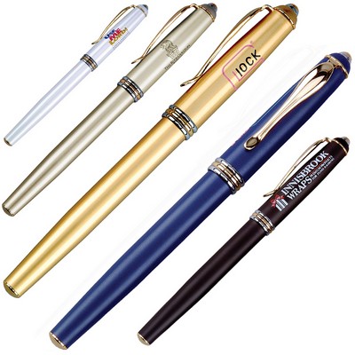 Brass Rollerball Pen w/ Cap Off