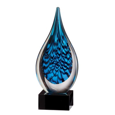 Art Glass Teardrop Award