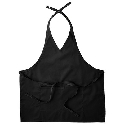 Tailored V-Neck Apron 31"