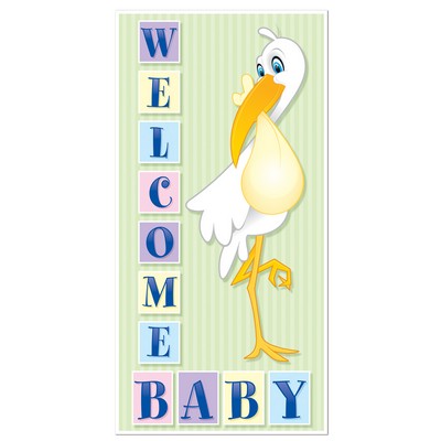 Welcome Baby Door Cover