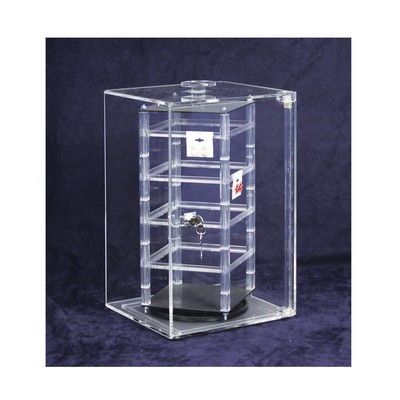 Rotating Acrylic Earring Display Case