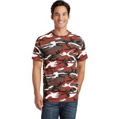 Port & Company® Core Cotton Camo Tee Shirt