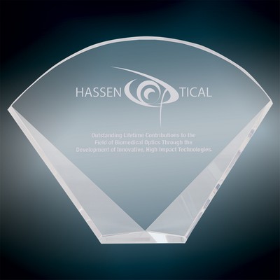 Crystal Facet Fan Award