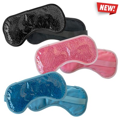 Plush Eye Mask Gel Beads Hot/ Cold Pack