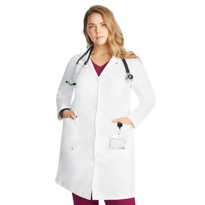 Healing Hands - The White Coat - Women's Five-Pocket 37.5" Faye Lab Coat