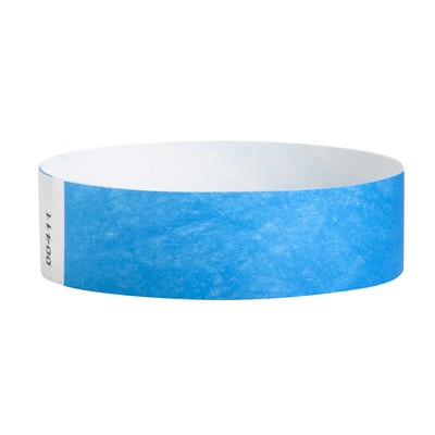 Tab Free Blank Tyvek Wristband (3/4"x10")