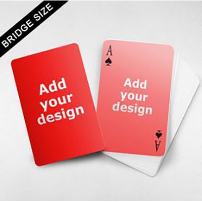 2.25" x 3.42" - Full Color Bridge Playing Cards