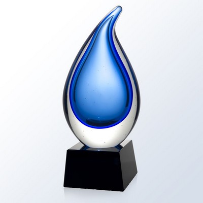 Rain Drop Crystal Award