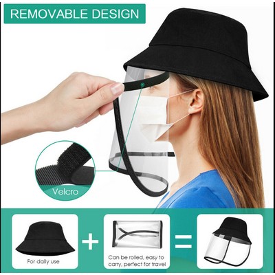 Face Shield Protective Bucket Hat