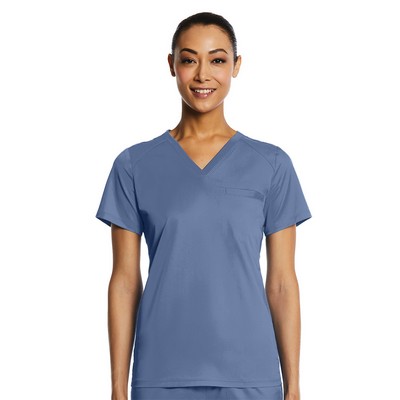 Maevn - EON Sport - Women's One-Pocket V-Neck Top