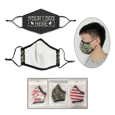 Adjustable Cotton Cold-Proof Face Mask with Inner Cleat