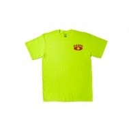 Neon Green Cotton T-Shirt w/Guard Logo