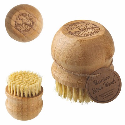 Bamboo Scrub Brush