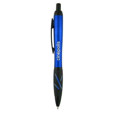 Abstract Soft Grip Light Up Pen