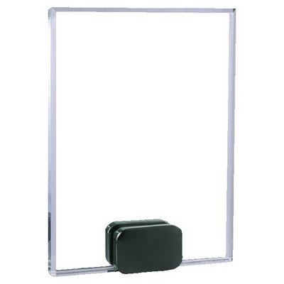 Solstice Rectangle Crystal Award, 8"H