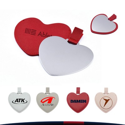 Heart Stainless Steel Mirror