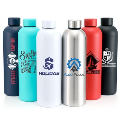 25 Oz. Water Bottle Double Insulated Stainless Steel