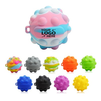 Silicone Decompression Sensory Squeeze Ball Fidget Toy