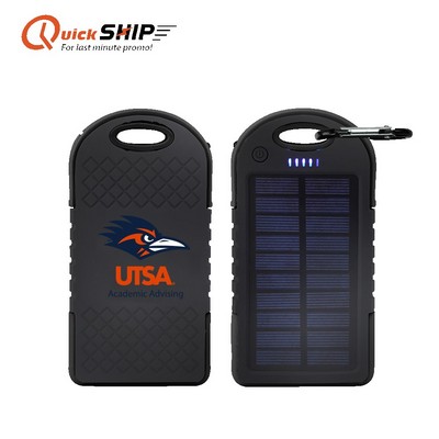 Dunning Solar 4000mAh Power Bank-4000mAh