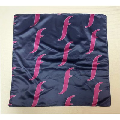 Double Side Printed Silk Bandana