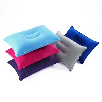 Portable Rectangle Folding Inflatable Pillow