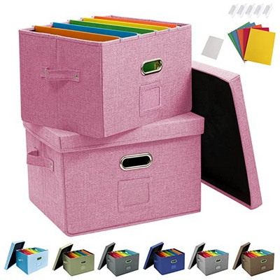 Document Box With Lid